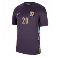England Jarrod Bowen #20 Replica Away Shirt Euro 2024 Short Sleeve